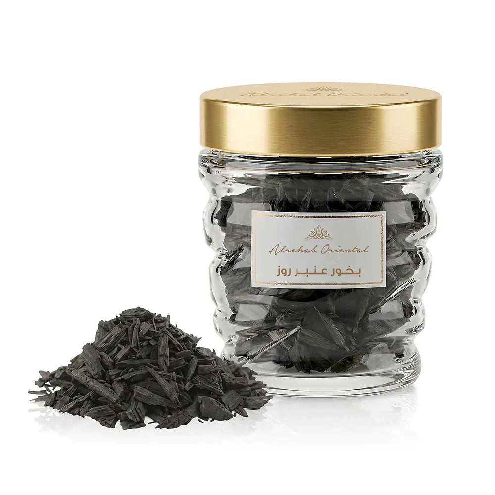 Bakhoor Amber Rose Parfum by Alrehab Oriental – Oriental Amber Rose Incense Fragrance